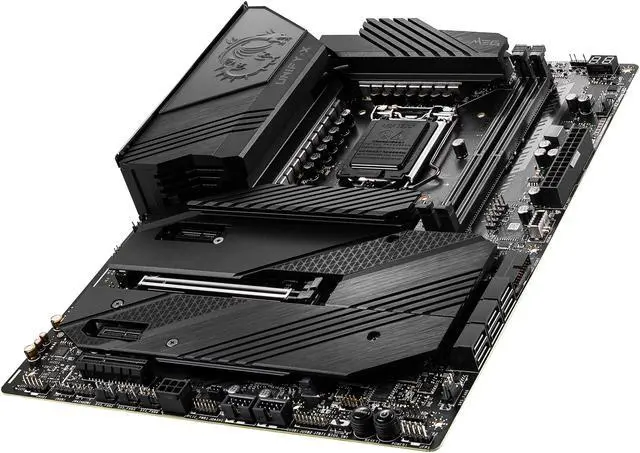 Alt view image 5 of 10 - MSI MEG Z590 UNIFY-X LGA 1200 Intel Z590 ATX Intel Motherboard