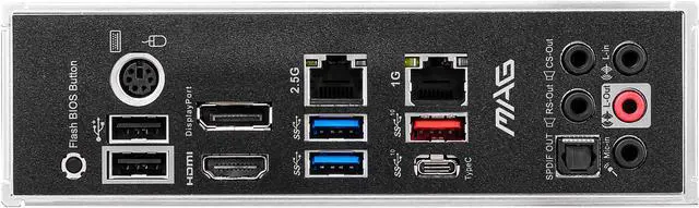 Alt view image 8 of 10 - MSI MAG B550 TOMAHAWK AM4 AMD B550 ATX AMD Motherboard
