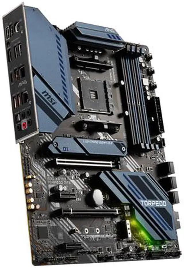Alt view image 2 of 5 - MSI MAG X570S TORPEDO MAX AM4 AMD X570 SATA 6Gb/s ATX AMD Motherboard