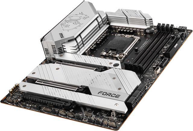 Alt view image 7 of 9 - MSI MPG Z690 FORCE WIFI DDR5 LGA 1700 Intel Z690 SATA 6Gb/s ATX Intel Motherboard