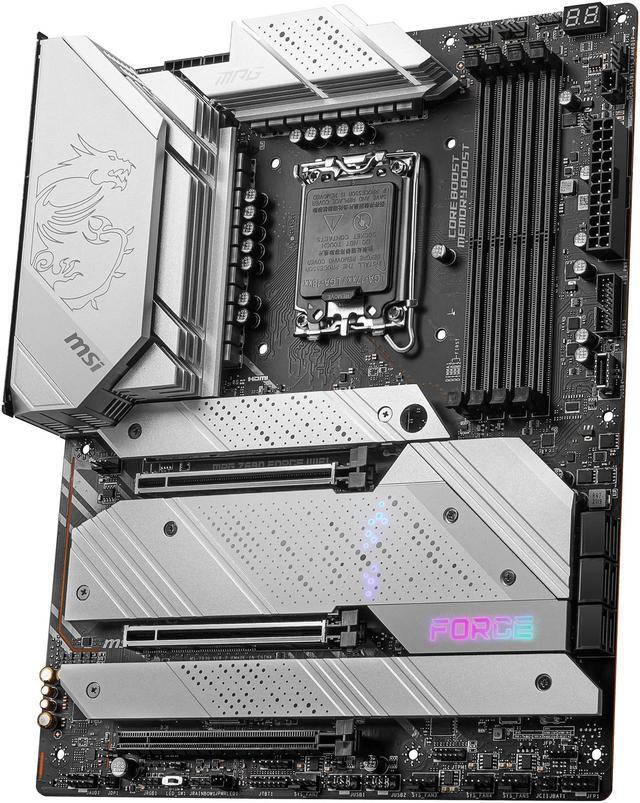 Alt view image 4 of 9 - MSI MPG Z690 FORCE WIFI DDR5 LGA 1700 Intel Z690 SATA 6Gb/s ATX Intel Motherboard