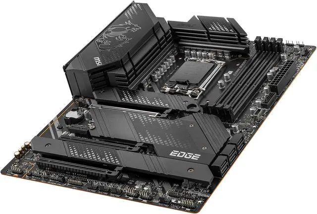 Alt view image 6 of 9 - MSI MPG Z690 EDGE WIFI DDR4 LGA 1700 ATX Intel Motherboard
