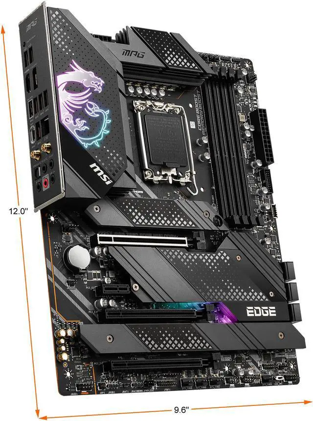 Alt view image 5 of 9 - MSI MPG Z690 EDGE WIFI DDR4 LGA 1700 ATX Intel Motherboard