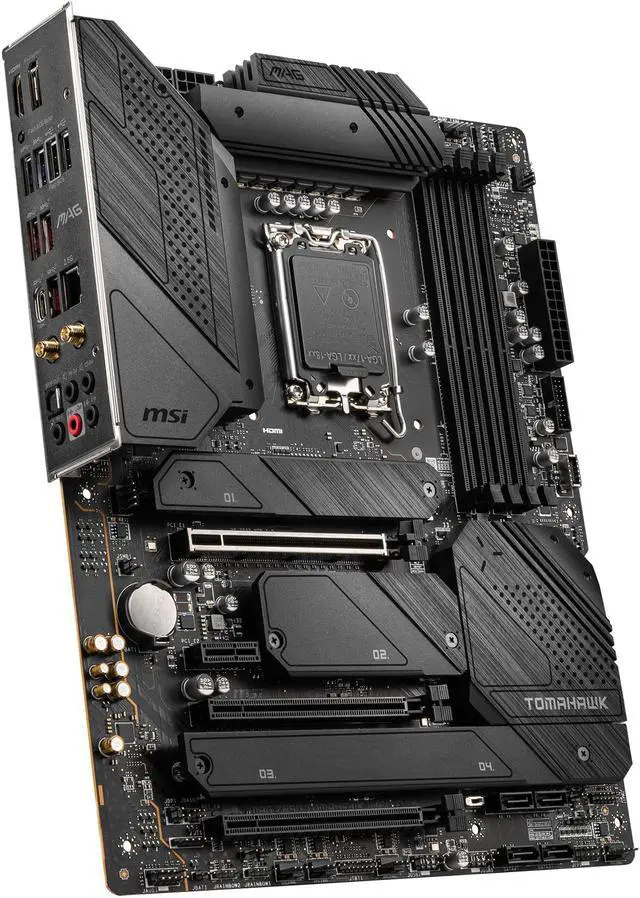 Alt view image 4 of 10 - MSI MAG Z690 TOMAHAWK WIFI DDR4 LGA 1700 ATX Intel Motherboard