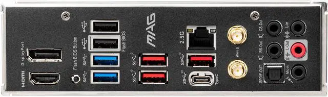 Alt view image 7 of 10 - MSI MAG Z690 TOMAHAWK WIFI DDR4 LGA 1700 ATX Intel Motherboard