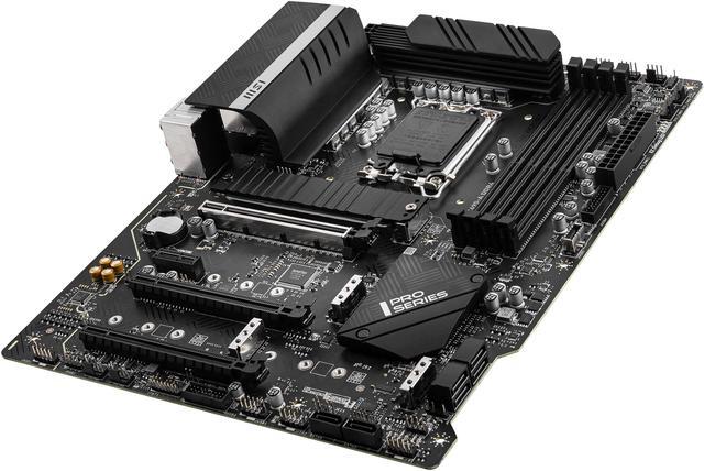 Alt view image 5 of 9 - MSI PRO Z690-A DDR4 LGA 1700 Intel Z690 SATA 6Gb/s ATX Intel Motherboard