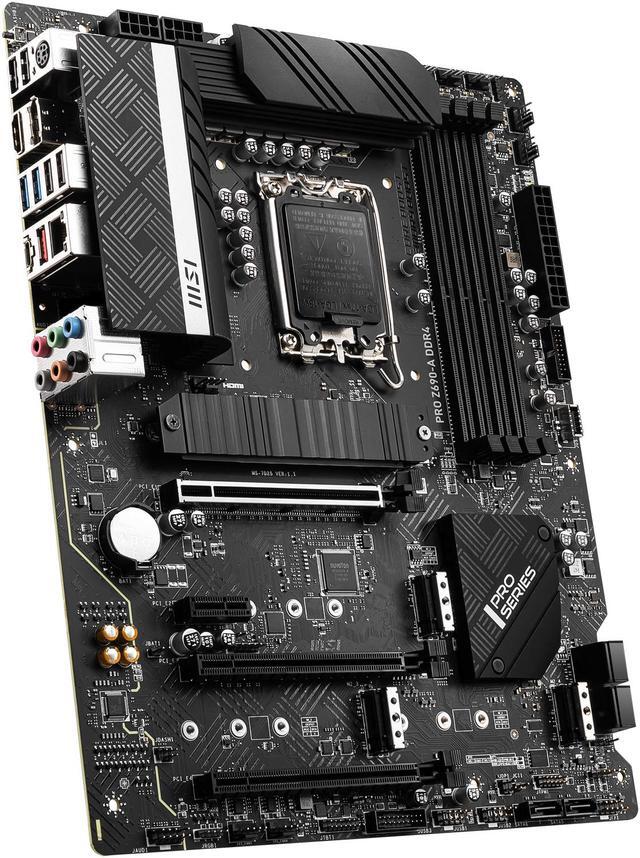 Alt view image 4 of 9 - MSI PRO Z690-A DDR4 LGA 1700 Intel Z690 SATA 6Gb/s ATX Intel Motherboard