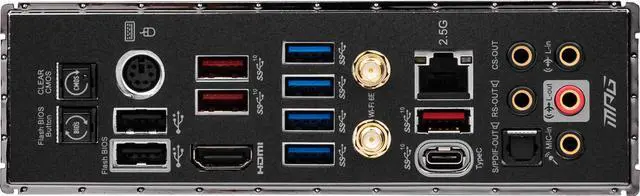 Alt view image 5 of 8 - MSI MPG X570S CARBON MAX WIFI AM4 AMD X570 USB 3.0 HDMI ATX AMD Motherboard