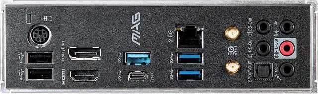 Alt view image 5 of 11 - MSI MAG B460M MORTAR WIFI LGA 1200 Intel B460 Micro ATX Intel Motherboard