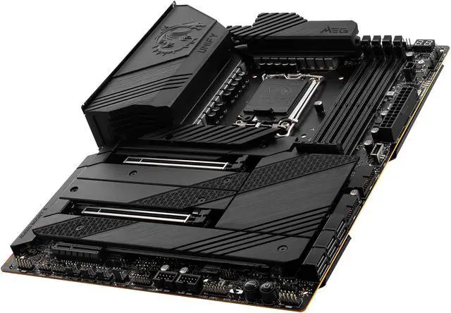 Alt view image 5 of 10 - MSI MEG Z690 UNIFY DDR5 LGA 1700 Intel Z690 SATA 6Gb/s ATX Intel Motherboard