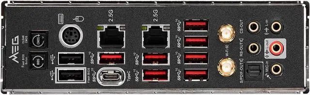 Alt view image 7 of 10 - MSI MEG Z690 UNIFY DDR5 LGA 1700 Intel Z690 SATA 6Gb/s ATX Intel Motherboard