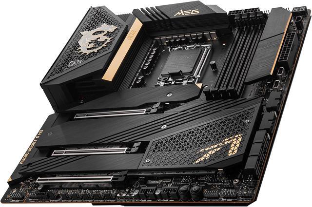 Alt view image 5 of 10 - MSI MEG Z690 ACE DDR5 LGA 1700 Intel Z690 SATA 6Gb/s Extended ATX Intel Motherboard