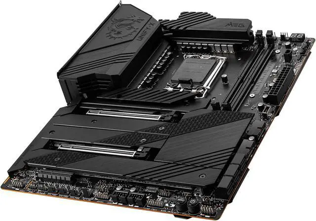 Alt view image 5 of 10 - MSI MEG Z690 UNIFY-X DDR5 LGA 1700 Intel Z690 SATA 6Gb/s ATX Intel Motherboard