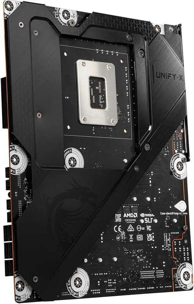 Alt view image 6 of 10 - MSI MEG Z690 UNIFY-X DDR5 LGA 1700 Intel Z690 SATA 6Gb/s ATX Intel Motherboard