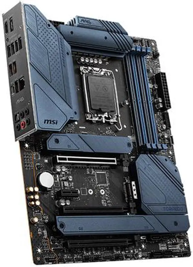 Alt view image 4 of 4 - MSI MAG Z690 TORPEDO LGA 1700 Intel Z690 SATA 6Gb/s ATX Intel Motherboard