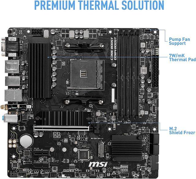 MSI B550-A Pro ATX Socket AM4 AMD B550 DDR4 Motherboard New Open