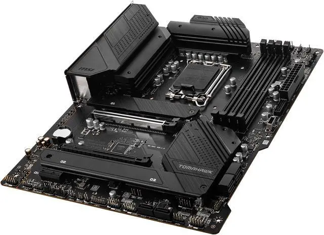 Alt view image 4 of 8 - MSI MAG B660 TOMAHAWK WIFI DDR4 LGA 1700 Intel B660 SATA 6Gb/s ATX Intel Motherboard