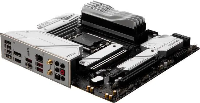 Alt view image 4 of 8 - MSI MAG B660M MORTAR WIFI DDR5 LGA 1700 Intel B660 SATA 6Gb/s Micro ATX Intel Motherboard