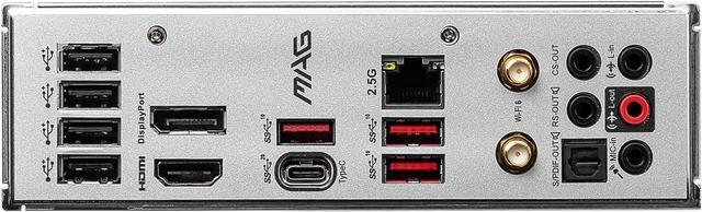 Alt view image 6 of 8 - MSI MAG B660M MORTAR WIFI DDR4 LGA 1700 Intel B660 SATA 6Gb/s Micro ATX Intel Motherboard