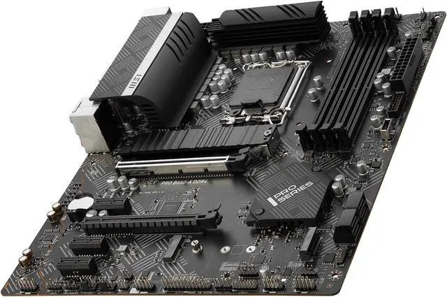 Alt view image 5 of 9 - MSI PRO B660-A DDR4 LGA 1700 Intel B660 SATA 6Gb/s ATX Intel Motherboard