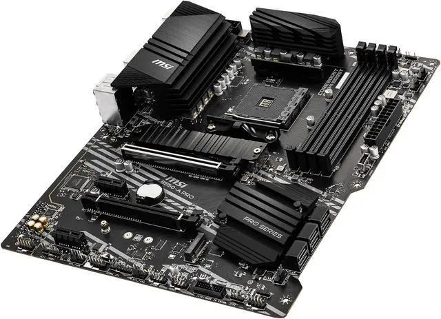 Alt view image 6 of 7 - MSI PRO B550-A PRO AM4 AMD B550 ATX AMD Motherboard
