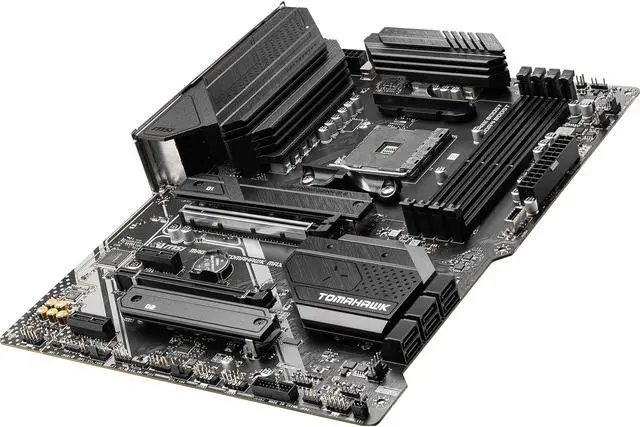 Alt view image 4 of 7 - MSI MAG B550 TOMAHAWK MAX WIFI, AMD B550 ATX AM4, 4 Dimm DDR4, PCIE 4.0, M.2 x 2, USB 3.2 Ports, JRGB JRAINBOW, WIFI 6