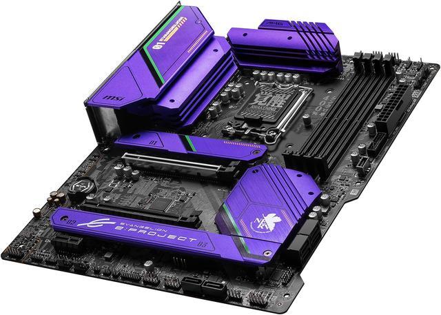 Alt view image 6 of 11 - MSI MAG B660 TOMAHAWK EVA e-PROJECT DDR5 LGA 1700 Intel B660 SATA 6Gb/s ATX Intel Motherboard