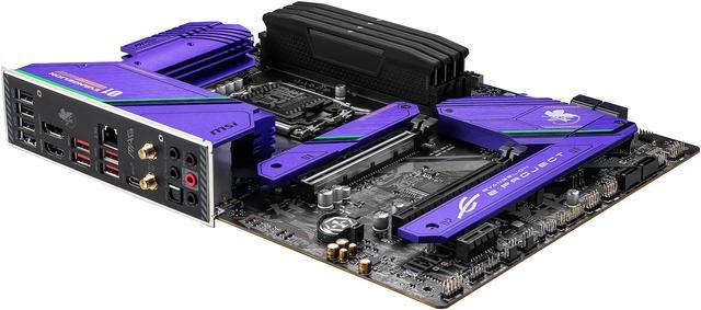 Alt view image 7 of 11 - MSI MAG B660 TOMAHAWK EVA e-PROJECT DDR5 LGA 1700 Intel B660 SATA 6Gb/s ATX Intel Motherboard
