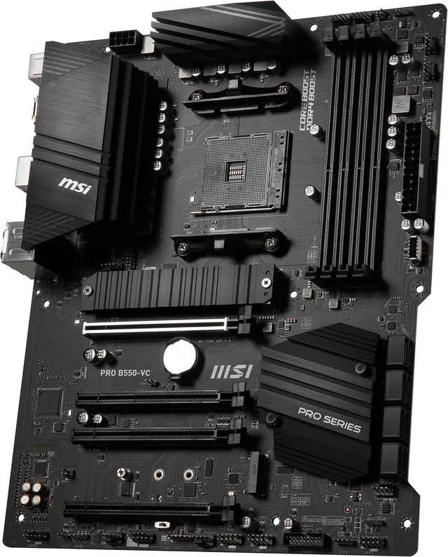 Alt view image 4 of 6 - MSI PRO PRO B550-VC AM4 AMD B550 ATX AMD Motherboard