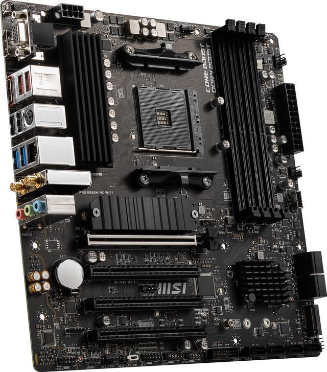 Alt view image 6 of 7 - MSI PRO PRO B550M-VC WIFI AM4 AMD B550 MATX AMD Motherboard