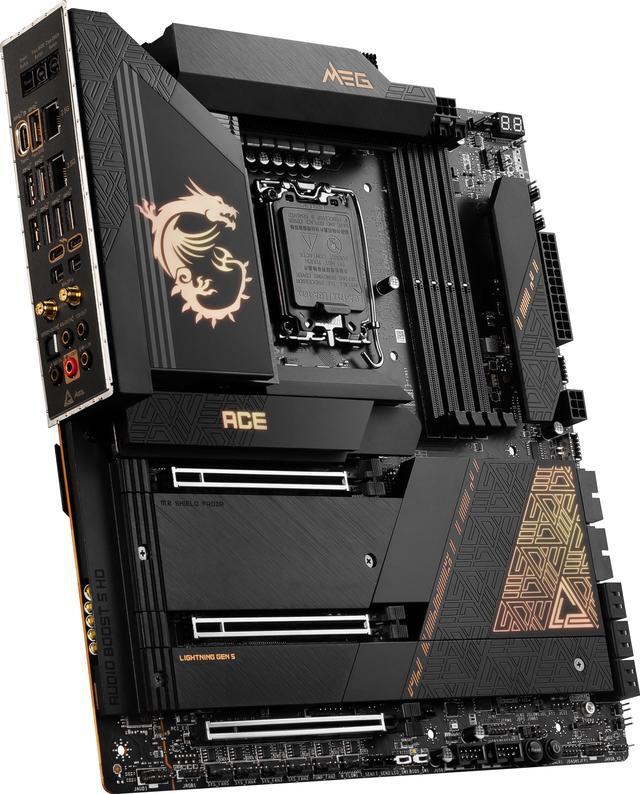Alt view image 9 of 11 - MSI MEG Z790 ACE LGA 1700 Intel Z790 SATA 6Gb/s DDR5 Extended ATX Motherboard