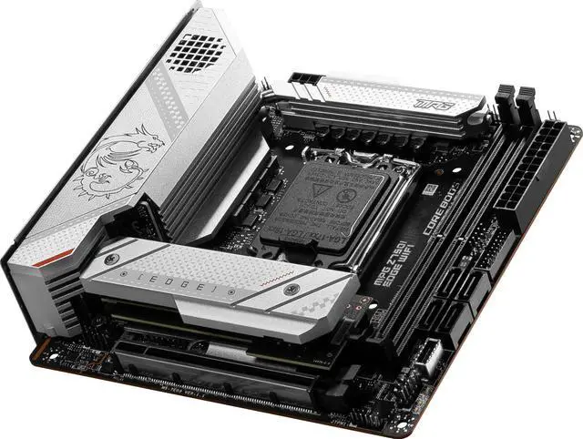 Alt view image 5 of 7 - MSI MPG Z790I EDGE WIFI LGA 1700 Intel Z790 SATA 6Gb/s DDR5 Mini ITX Motherboard