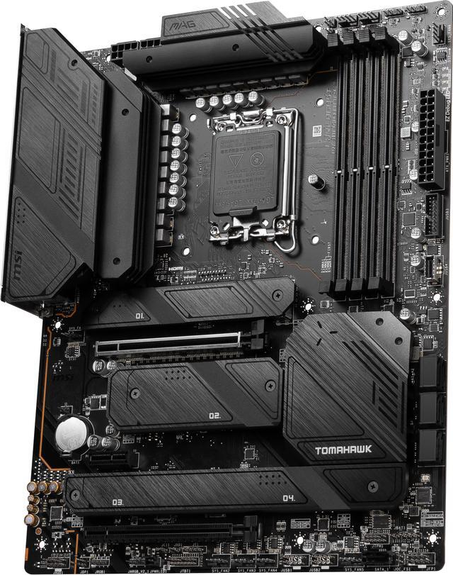 Alt view image 5 of 7 - MSI MAG Z790 TOMAHAWK WIFI LGA 1700 Intel Z790 SATA 6Gb/s DDR5 ATX Motherboard