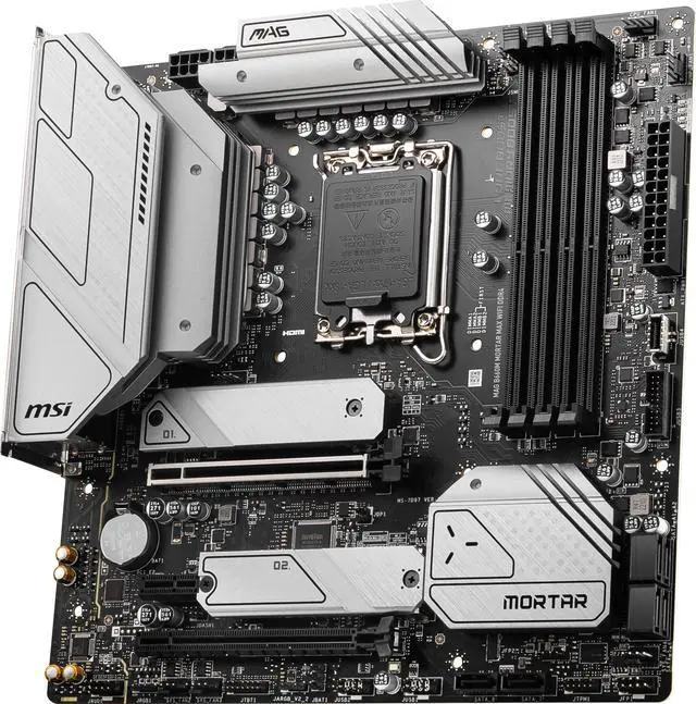 Alt view image 5 of 7 - MSI MAG B660M MORTAR MAX WIFI DDR4 LGA 1700 Intel B660 Micro ATX CLOCKGEN Motherboard