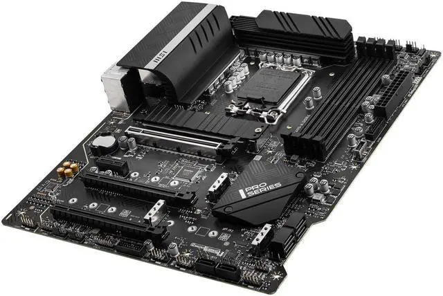 Alt view image 2 of 8 - MSI PRO Z690-A DDR4 LGA 1700 Intel Z690 SATA 6Gb/s ATX Intel Motherboard