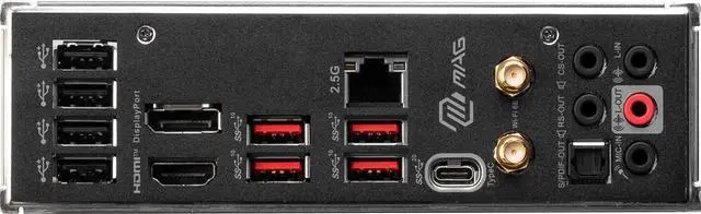 Alt view image 3 of 5 - MSI MAG B760 TOMAHAWK WIFI DDR4 LGA 1700 (Intel12th&13th Gen) SATA 6Gb/s ATX Motherboard,PCIe 5.0, DDR4,3xM.2 Slots,,WiFi 6,Intel 2.5Gb LAN