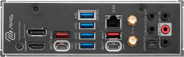 Alt view image 8 of 9 - MSI MAG X670E TOMAHAWK WIFI AM5 AMD X670E ATX Motherboard