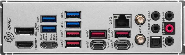 Alt view image 5 of 6 - MSI MPG Z790 EDGE TI MAX WIFI LGA 1700(14th,13th,12th Gen) DDR5 Intel Z790 SATA 6Gb/s ATX Motherboard 2x PCI-E x16 slot Wi-Fi 7 Solution 2.5Gbps LAN
