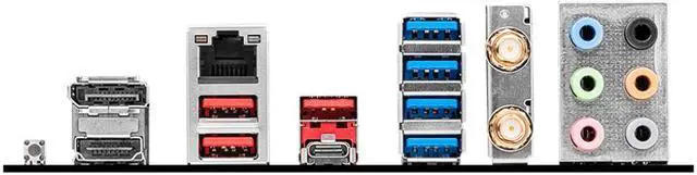 Alt view image 6 of 6 - MSI PRO B650-S WIFI AM5 AMD B650 Ryzen 7000 DDR5 PCI-E x16 slot  Wi-Fi 6E Bluetooth SATA 6Gb/s ATX Motherboard