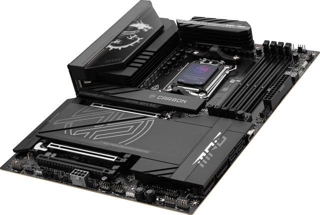 Alt view image 3 of 8 - MSI MPG X870E CARBON AM5 ATX Gaming Motherboard, 4x SATA 6Gb/s, AMD Wi-Fi 7,USB 4.0