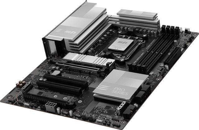 Alt view image 4 of 8 - MSI PRO X870-P WIFI ATX AM5 Motherboard, USB 4.0, 4x SATA 6Gb/s, AMD Wi-Fi 7,USB 4.0