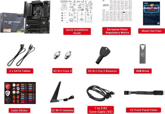 Alt view image 7 of 7 - MSI MAG Z890 TOMAHAWK WIFI LGA 1851 Intel Z890 ATX Motherboard