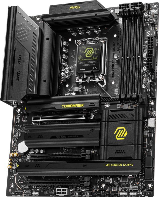 Alt view image 4 of 7 - MSI MAG Z890 TOMAHAWK WIFI LGA 1851 Intel Z890 ATX Motherboard
