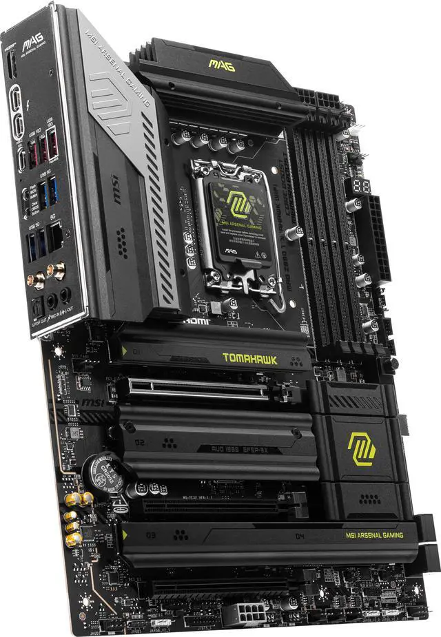Alt view image 5 of 7 - MSI MAG Z890 TOMAHAWK WIFI LGA 1851 Intel Z890 ATX Motherboard