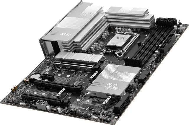 Alt view image 4 of 8 - MSI PRO Z890-A WIFI LGA 1851 Intel Z890 ATX Motherboard