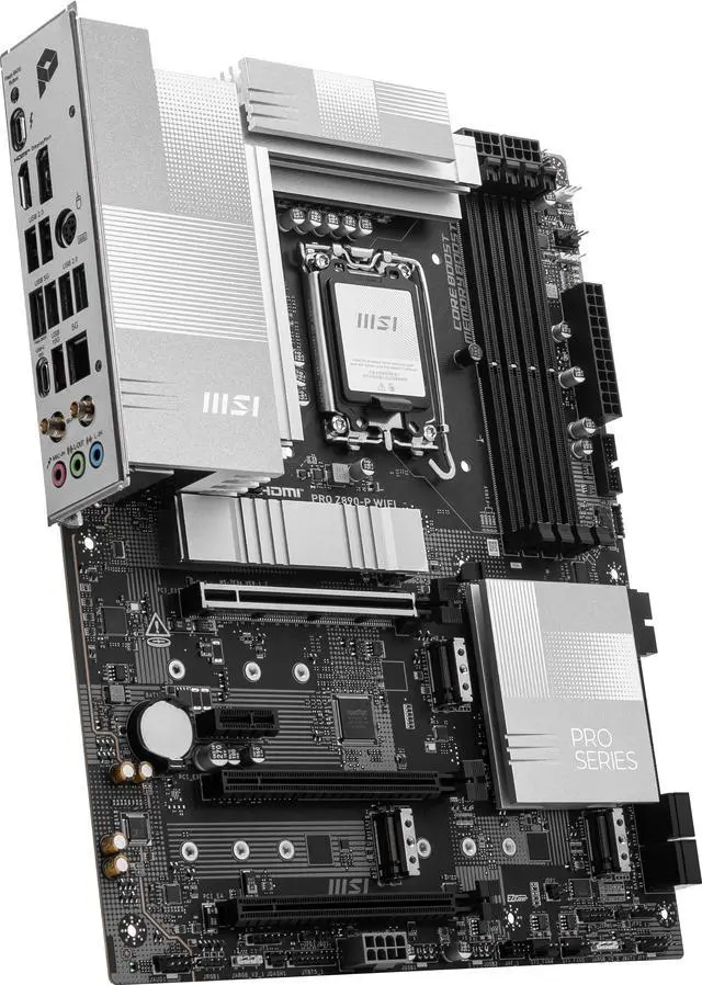 Alt view image 6 of 8 - MSI PRO Z890-A WIFI LGA 1851 Intel Z890 ATX Motherboard
