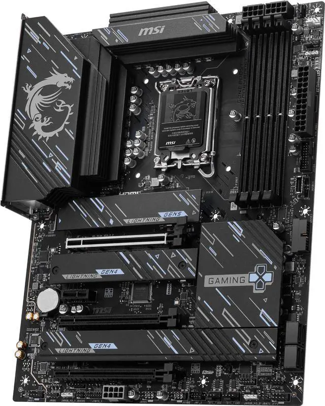 Alt view image 4 of 7 - MSI Z890 GAMING PLUS WIFI LGA 1851 Intel Z890 ATX Motherboard