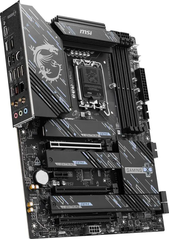 Alt view image 5 of 7 - MSI Z890 GAMING PLUS WIFI LGA 1851 Intel Z890 ATX Motherboard