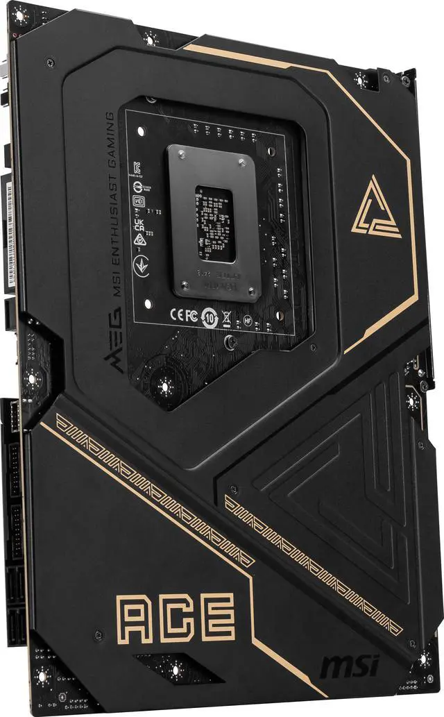 Alt view image 9 of 12 - MSI MEG Z890 ACE LGA 1851 Intel Z890 ATX Motherboard