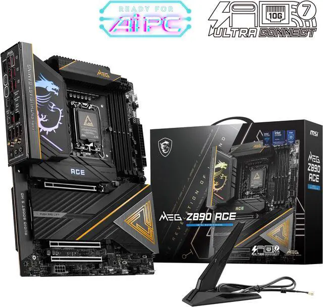 Main image of MSI MEG Z890 ACE LGA 1851 Intel Z890 ATX Motherboard